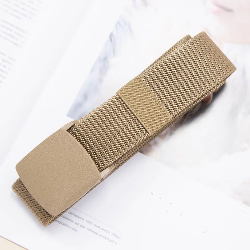 Automatic Buckle Men Webbing Belts Canvas Casual Fabric Belt High Quality Accessories Jeans Waist Strap
Automatic Buckle Men Webbing Belts Canvas Casual Fabric Belt High Quality Accessories Jeans Waist Strap