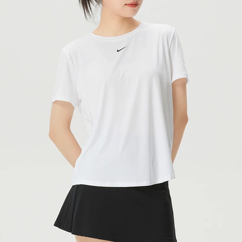 Nike Women's Sportswear Running Fitness Training Trendy Fashionable Comfortable Breathable Casual Short-Sleeved T-Shirt Fn2799-101
Nike Women's Sportswear Running Fitness Training Trendy Fashionable Comfortable Breathable Casual Short-Sleeved T-Shirt Fn2799-101