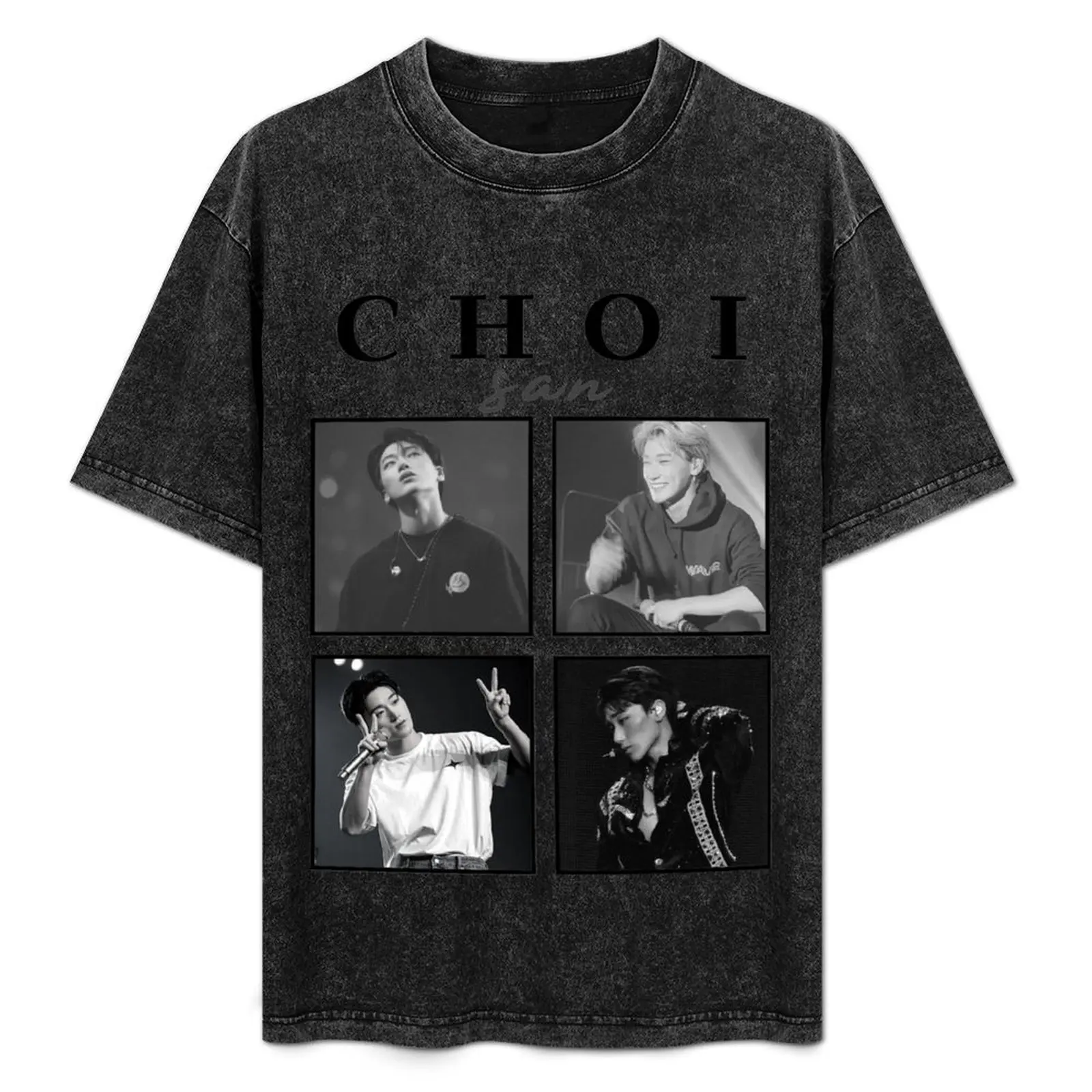 Choi San (Ateez) Concert Poster (White Version) T-Shirt Simple Solid Color Crew Neck Tee
Choi San (Ateez) Concert Poster (White Version) T-Shirt Simple Solid Color Crew Neck Tee