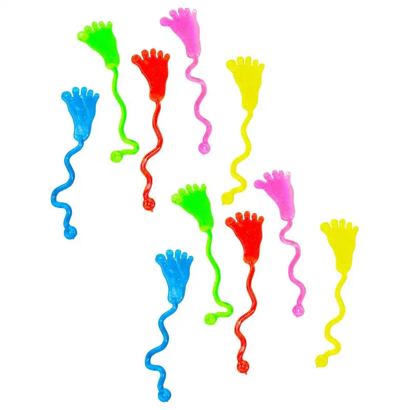Stretchy Sticky Toys For Kids 10X Foot Shape Stretchy Sticky Fidget Toys Elastic Pinching Game For Birthday Goodie Bag Stuffers
Stretchy Sticky Toys For Kids 10X Foot Shape Stretchy Sticky Fidget Toys Elastic Pinching Game For Birthday Goodie Bag Stuffers
