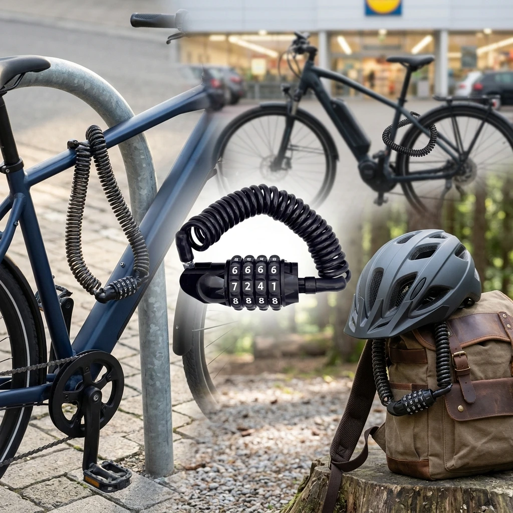 Bike Lock Cable 4 Digit Combination Waterproof Anti Theft for Mountain E Bikes
Bike Lock Cable 4 Digit Combination Waterproof Anti Theft for Mountain E Bikes