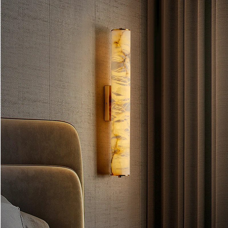 Wabi Sabi Marble Wall Lamp Up Down Luxury Bathroom Bedroom Mirror Light Living Dining Room Bedside Corridor Background Sconce
Wabi Sabi Marble Wall Lamp Up Down Luxury Bathroom Bedroom Mirror Light Living Dining Room Bedside Corridor Background Sconce
