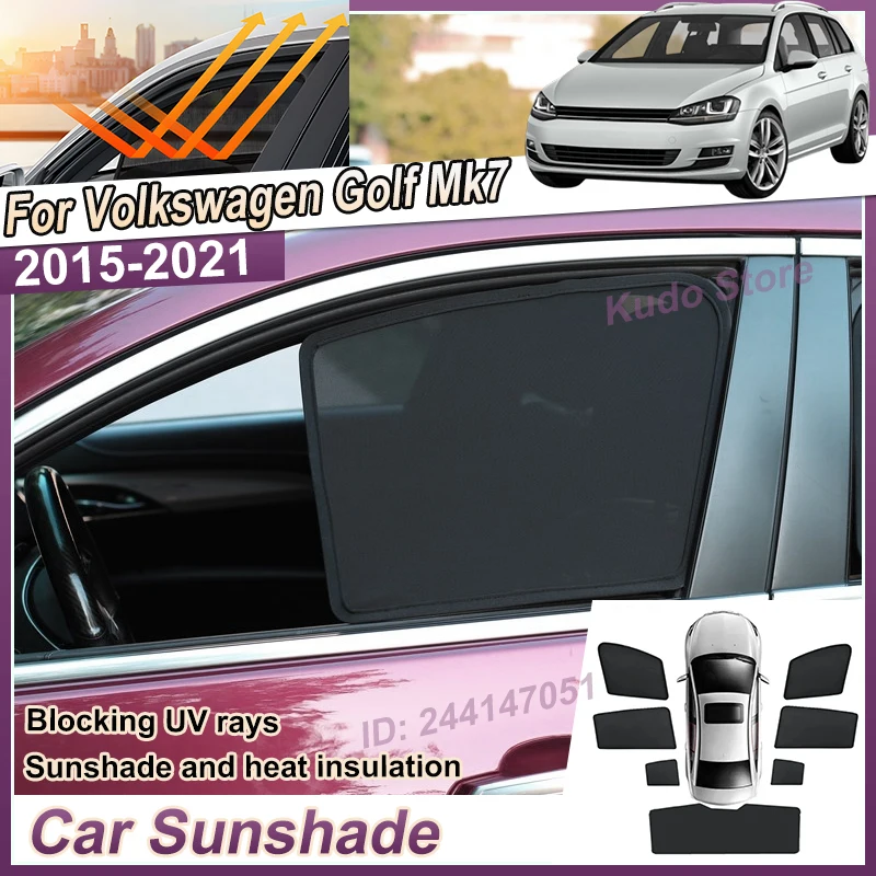 Car Window Shade For Volkswagen VW Golf 7 Mk7 Variant Accessories 2015~2021 Sunscreen Mesh Sunshades Shield Sun Visor Tool Parts
Car Window Shade For Volkswagen VW Golf 7 Mk7 Variant Accessories 2015~2021 Sunscreen Mesh Sunshades Shield Sun Visor Tool Parts