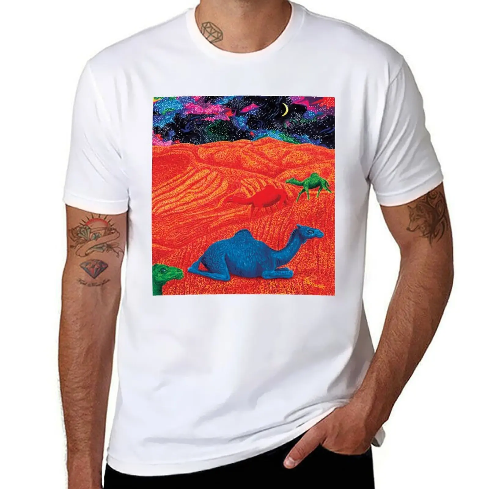 Starry Sky Camels T-Shirt anime t shirts for man cotton t shirts man 100% T-Shirt
Starry Sky Camels T-Shirt anime t shirts for man cotton t shirts man 100% T-Shirt