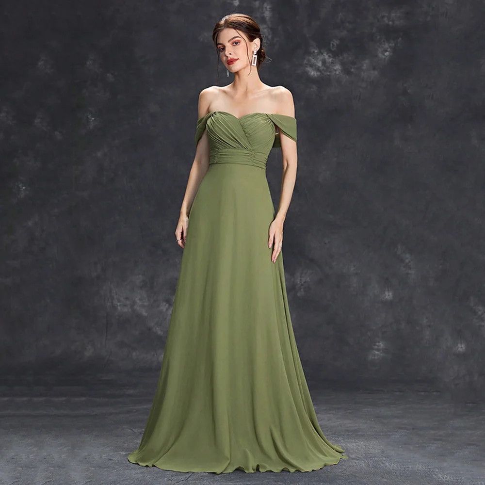 New Birthday Prom Party Youth Graduation Long Dresses For Women Events Elegant Ceremony Woman Clothes Off Shoulder Wedding Dress
New Birthday Prom Party Youth Graduation Long Dresses For Women Events Elegant Ceremony Woman Clothes Off Shoulder Wedding Dress