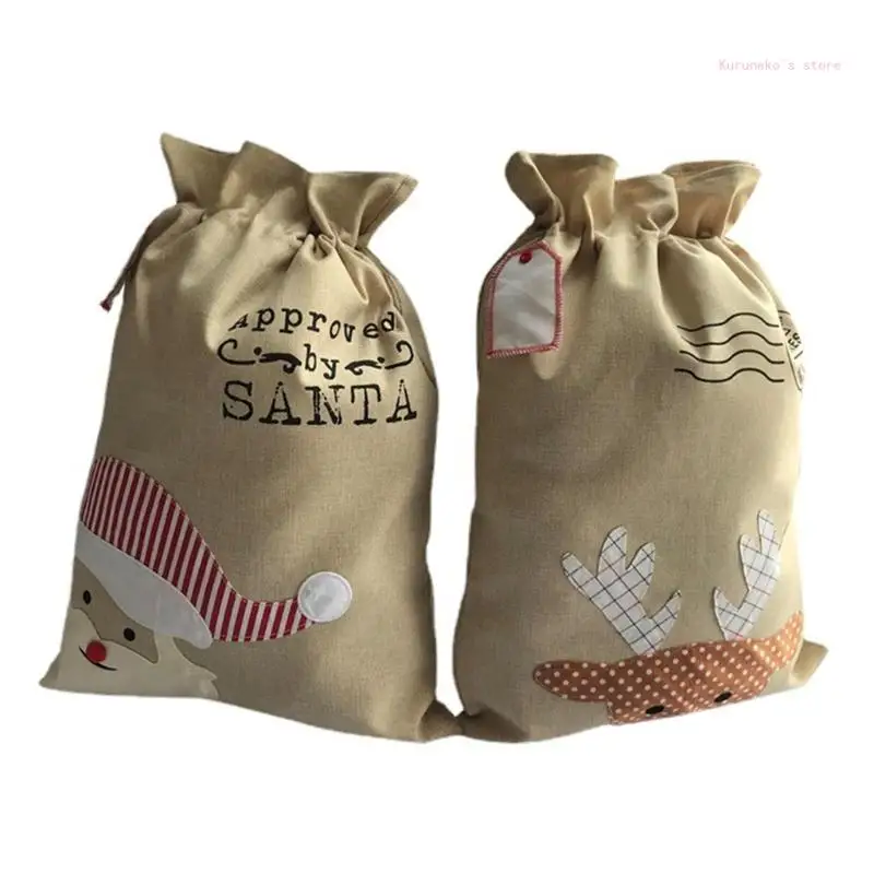 Polyester Christmas Gift Bag with Drawstring Festives Santa/Deer Themed Present Storage Solution Party Decoration
Polyester Christmas Gift Bag with Drawstring Festives Santa/Deer Themed Present Storage Solution Party Decoration
