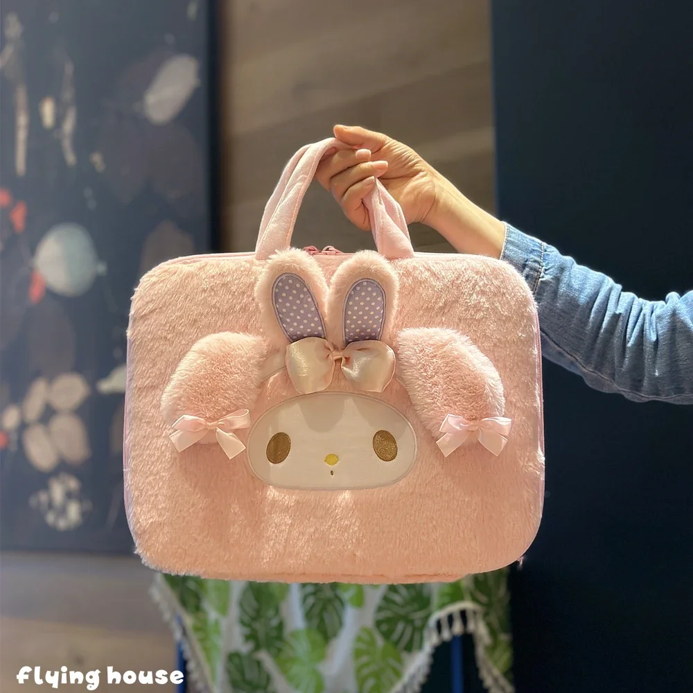 Cartoon Plush Laptop Bag My Melody Sweet Piano Pink Portable File Package IPad Tablet Storage Bag Plush Bag Gifts Girl
Cartoon Plush Laptop Bag My Melody Sweet Piano Pink Portable File Package IPad Tablet Storage Bag Plush Bag Gifts Girl