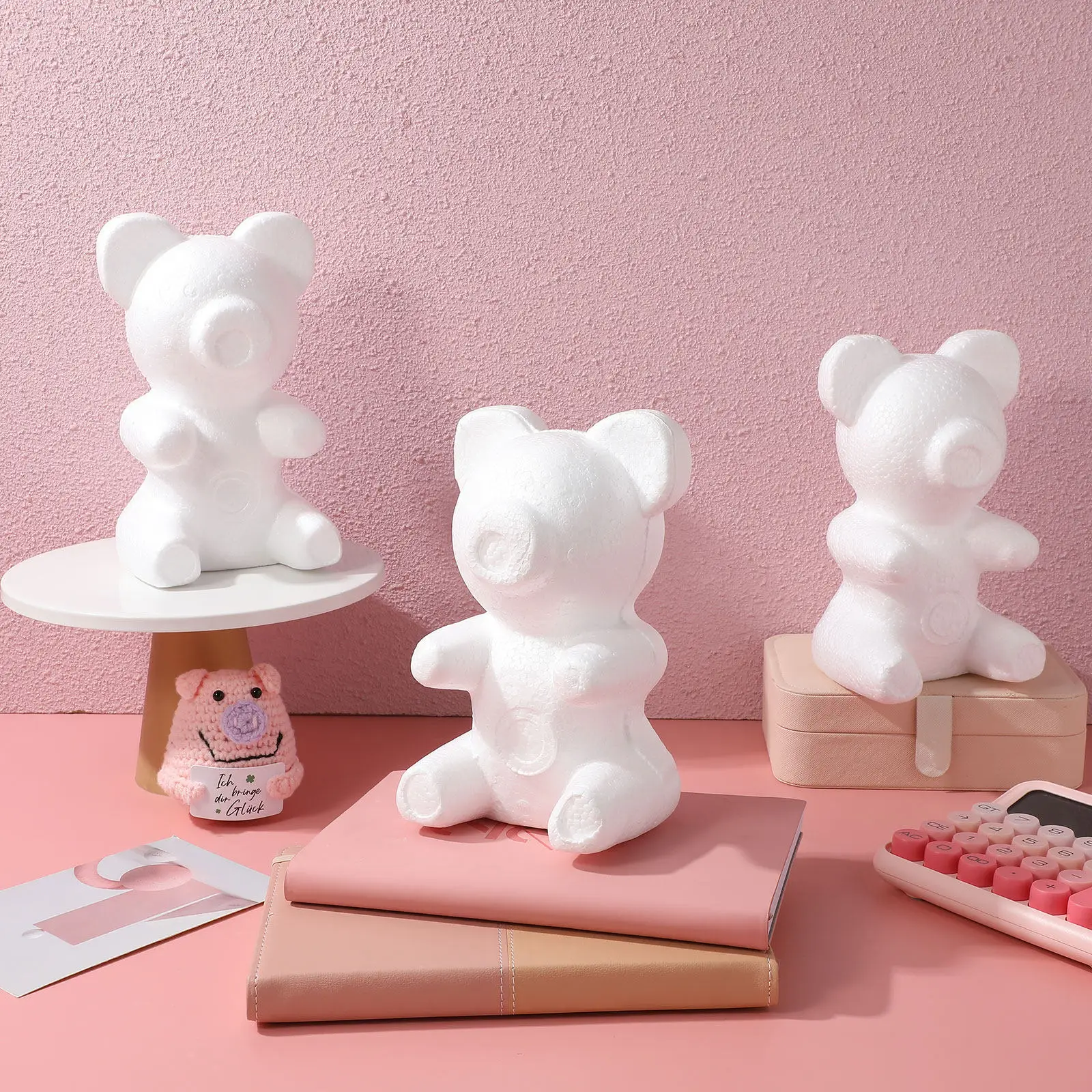 Creative DIY Craft Foam Balls 6pcs for Valentine Gifts Wedding Birthday Party Decor Modelling Bear Handmade Decoration Supplies
Creative DIY Craft Foam Balls 6pcs for Valentine Gifts Wedding Birthday Party Decor Modelling Bear Handmade Decoration Supplies