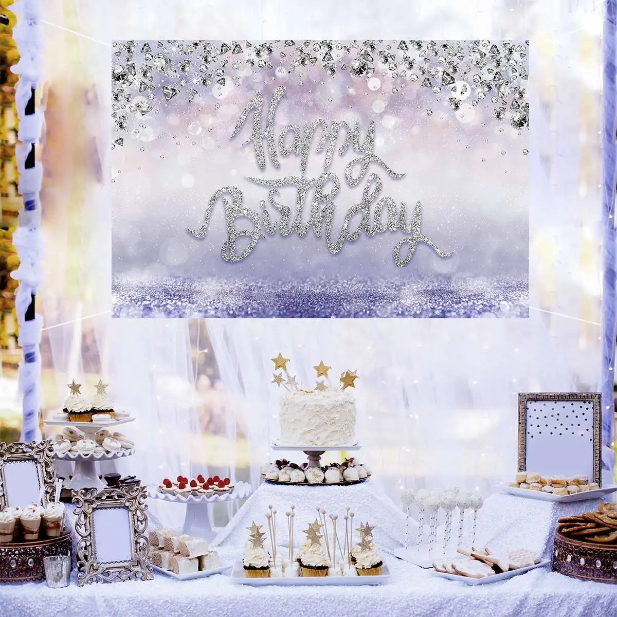 Glitter Diamond Happy Birthday Backdrop Purple Birthday Backdrop Decor Girls Women Birthday Party Backdrop Photo Studio Prop
Glitter Diamond Happy Birthday Backdrop Purple Birthday Backdrop Decor Girls Women Birthday Party Backdrop Photo Studio Prop