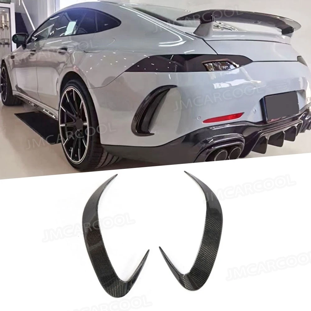 Dry Carbon Car Rear Bumper Air Vent Outlet Trim Canards Covers For Mercedes Benz For AMG GT63 GT63S 4 Door 2019-2023 Car Styling
Dry Carbon Car Rear Bumper Air Vent Outlet Trim Canards Covers For Mercedes Benz For AMG GT63 GT63S 4 Door 2019-2023 Car Styling