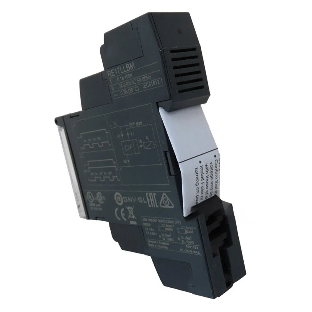 RE11LLBM replaced by RE17LLBM Modular timing relay, 0.7 A, 1 s..100 h, solid state output, asymmetrical flashing, 24...240 V AC
RE11LLBM replaced by RE17LLBM Modular timing relay, 0.7 A, 1 s..100 h, solid state output, asymmetrical flashing, 24...240 V AC