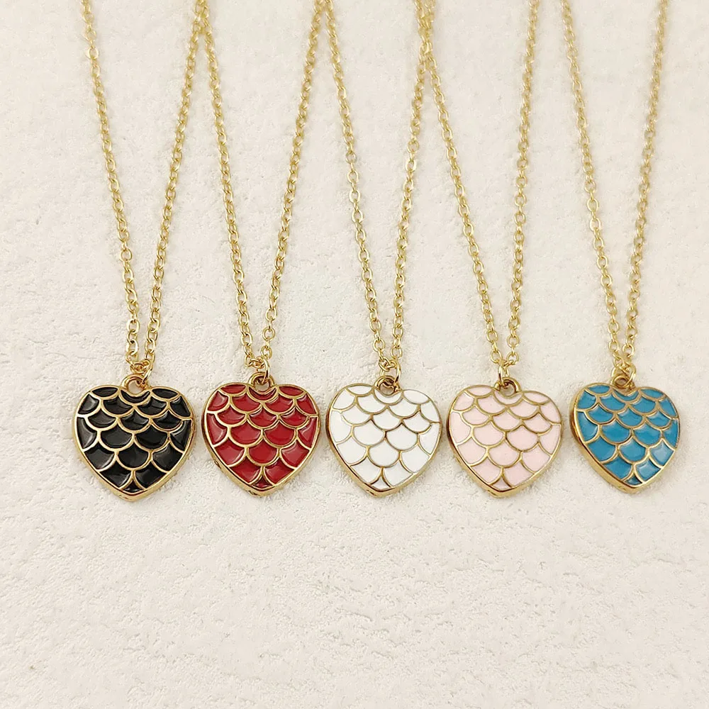 Charming stainless steel peach heart enamel pendant, high quality waterproof metal 18K women's necklace, wedding party jewelry
Charming stainless steel peach heart enamel pendant, high quality waterproof metal 18K women's necklace, wedding party jewelry