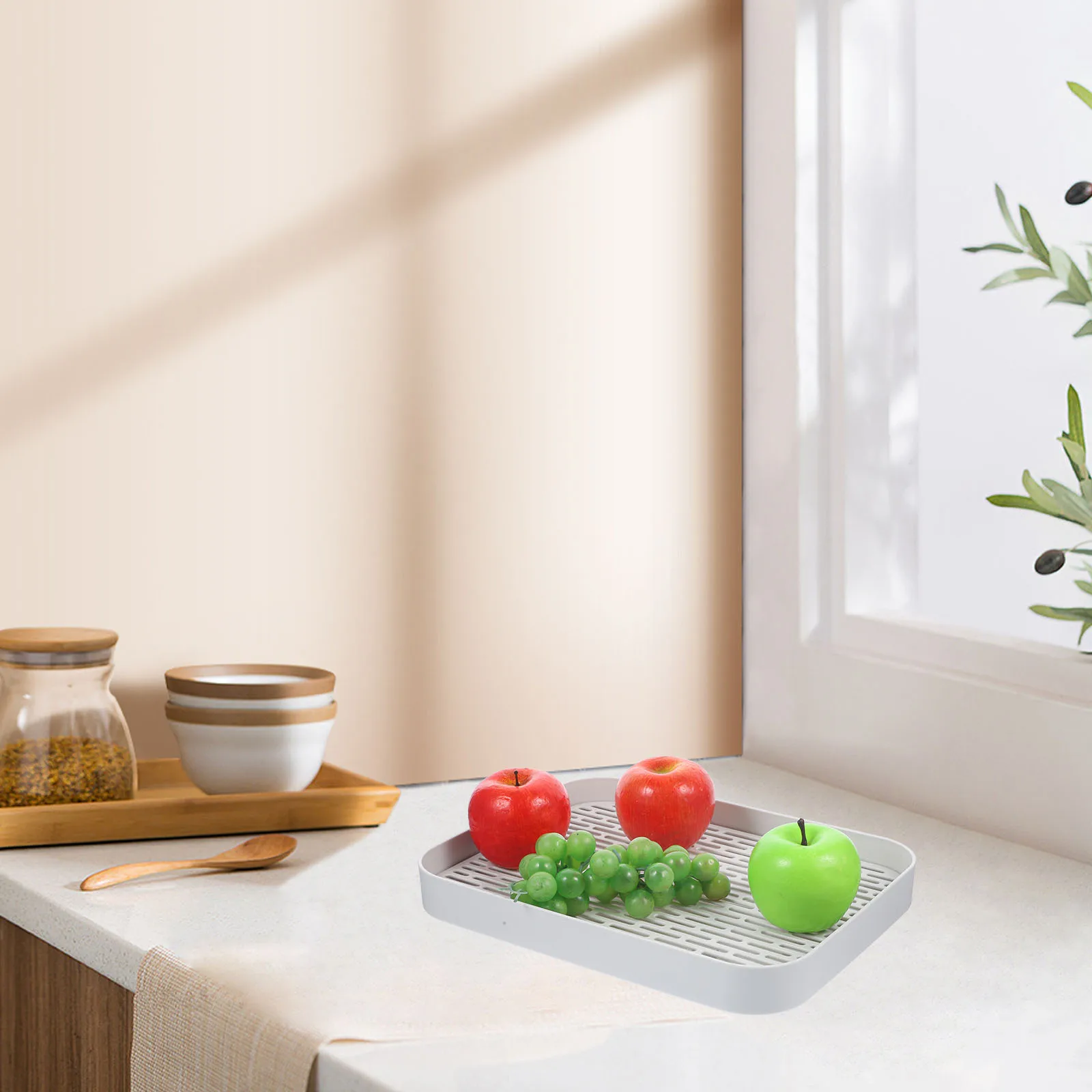 Premium Dish Drying Pad Kitchen Countertop Drain Board Water Sink Compact Fruit Plate Simple Tea Convenient Drip Tray For Coffee
Premium Dish Drying Pad Kitchen Countertop Drain Board Water Sink Compact Fruit Plate Simple Tea Convenient Drip Tray For Coffee