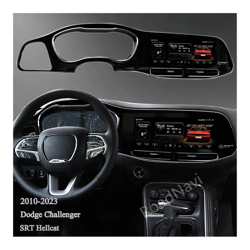 12.3'' RoadNavi Car Multimedia Player For Challenger SRT Hellcat 2010-2023 Android Carplay GPS Navi 4G 360
12.3'' RoadNavi Car Multimedia Player For Challenger SRT Hellcat 2010-2023 Android Carplay GPS Navi 4G 360