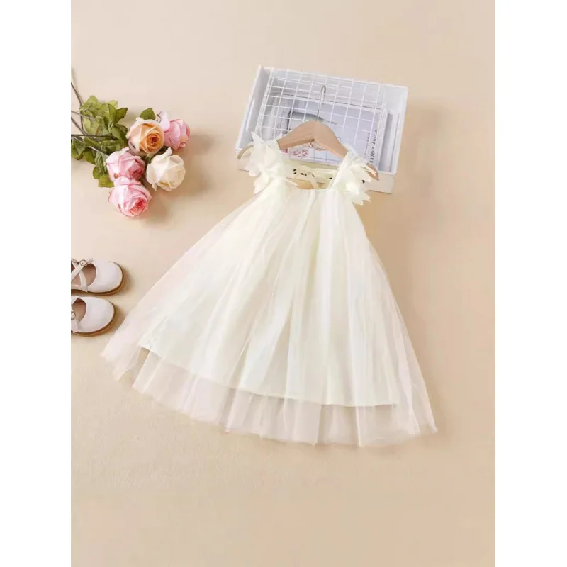 Girls' Dress Summer New Children Straps Dress Dress Western Style Little Girl Sleeveless Princess Dress
Girls' Dress Summer New Children Straps Dress Dress Western Style Little Girl Sleeveless Princess Dress