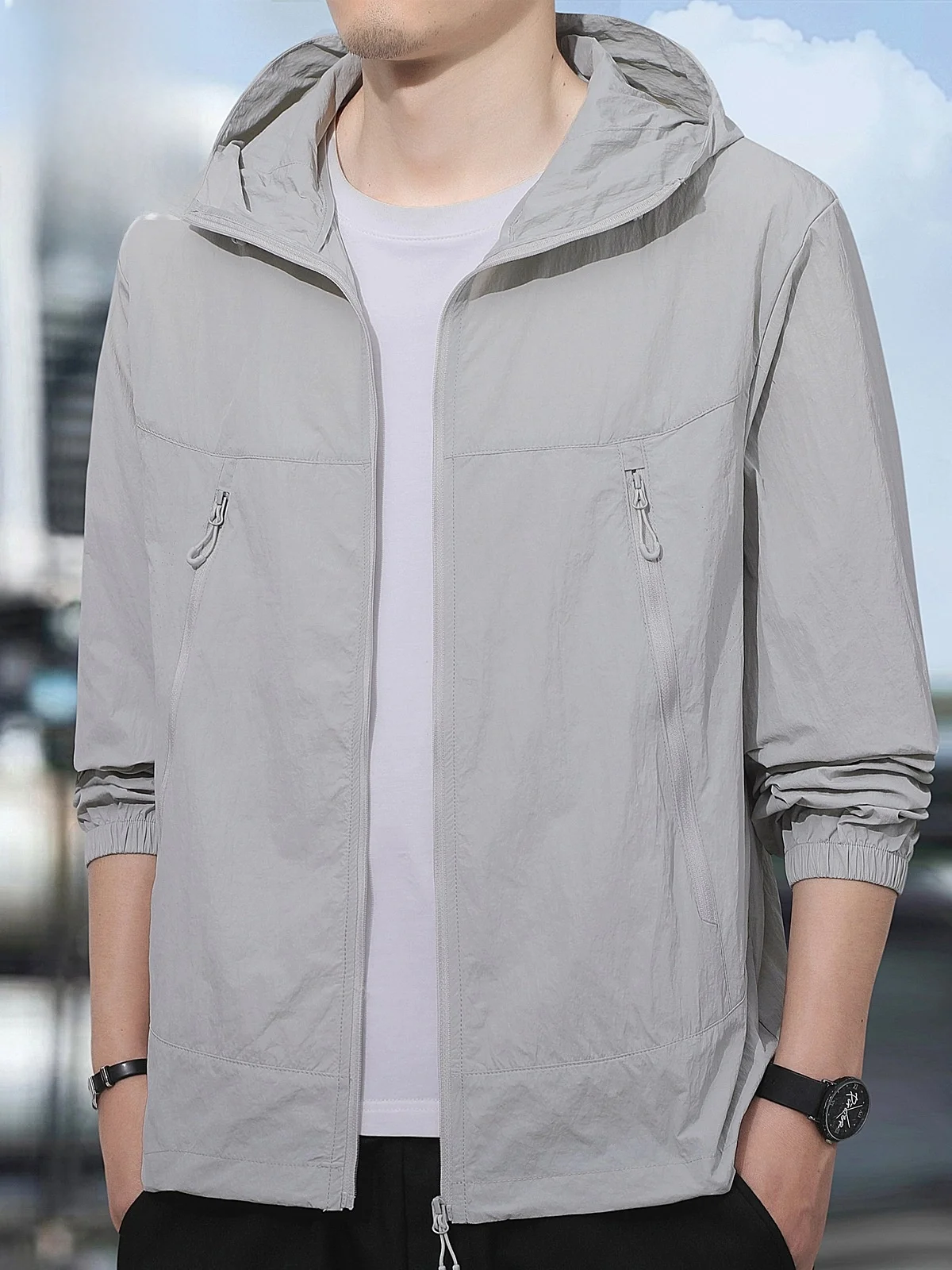 Ice Silk Cool Sensation Sun Protection Clothing Men's 2026 Summer UPF50 Outdoor Functional Skin Jaet Coat
Ice Silk Cool Sensation Sun Protection Clothing Men's 2026 Summer UPF50 Outdoor Functional Skin Jaet Coat