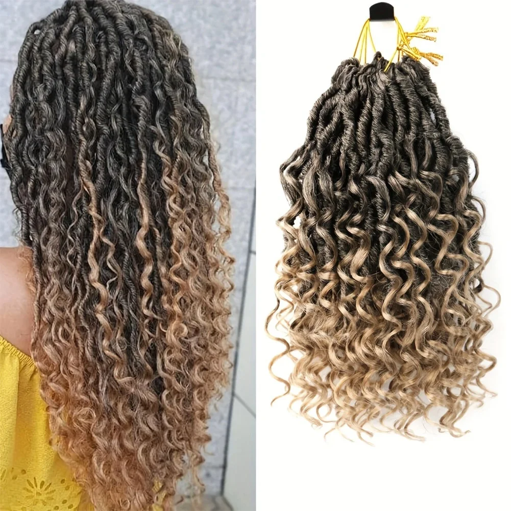 Короткие синтетические волосы Goddess Locs, вязанные крючком волосы для наращивания волос River Locs для женщин
Короткие синтетические волосы Goddess Locs, вязанные крючком волосы для наращивания волос River Locs для женщин