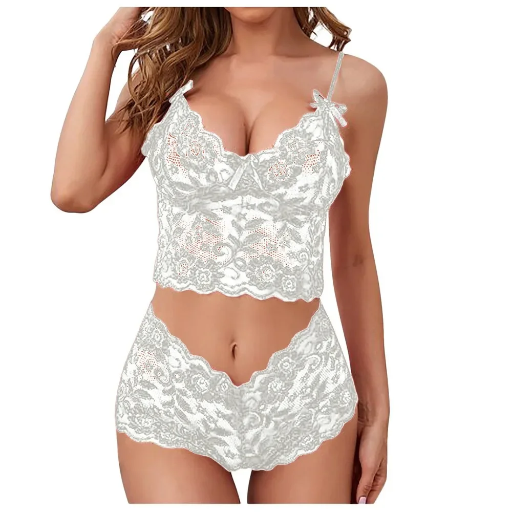 Sexy Women Lingerie Set Thin Lace Flower Printed Underwear Suit Female Adjustable Shoulder Strap Triangle Cup Bralettle
Sexy Women Lingerie Set Thin Lace Flower Printed Underwear Suit Female Adjustable Shoulder Strap Triangle Cup Bralettle
