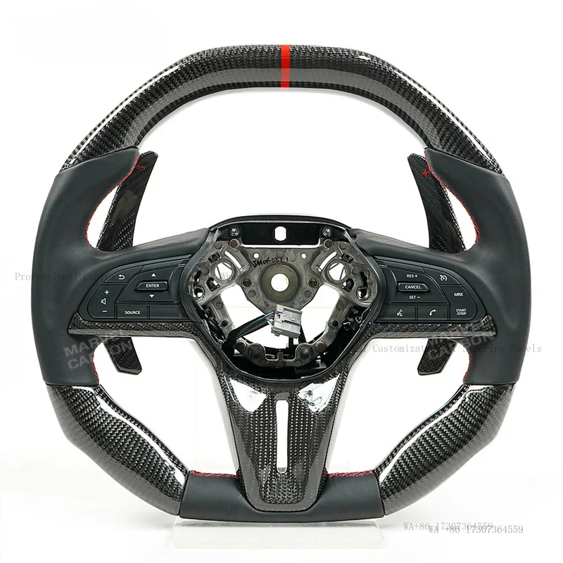 Hot carbon fiber Steering Wheel Display Compatible for Nissan GTR
Hot carbon fiber Steering Wheel Display Compatible for Nissan GTR