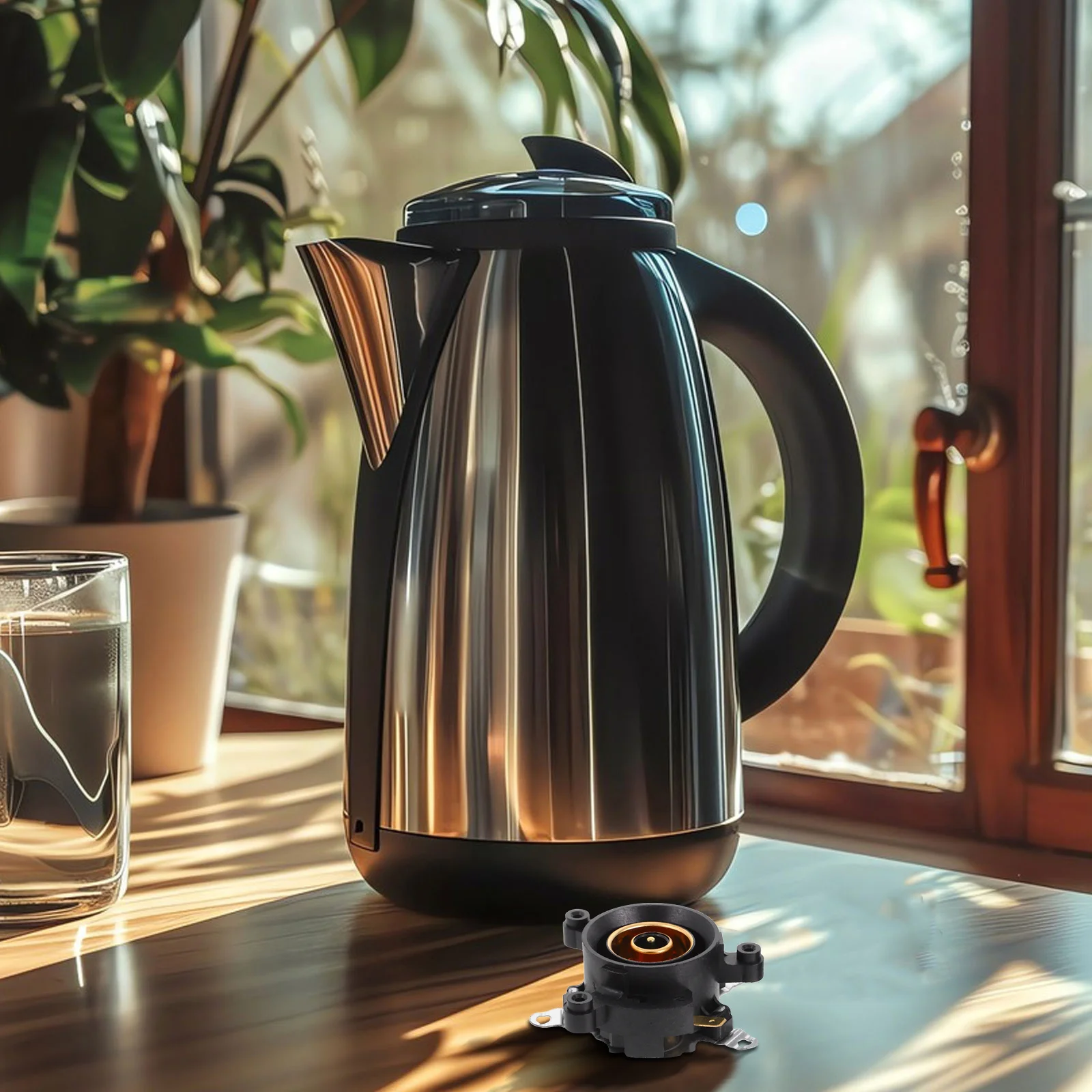 4Sets Electric Kettle Temperature Control Coupler Replacement Base Thermostat Switch Precise Heating Safety Protection Electric
4Sets Electric Kettle Temperature Control Coupler Replacement Base Thermostat Switch Precise Heating Safety Protection Electric