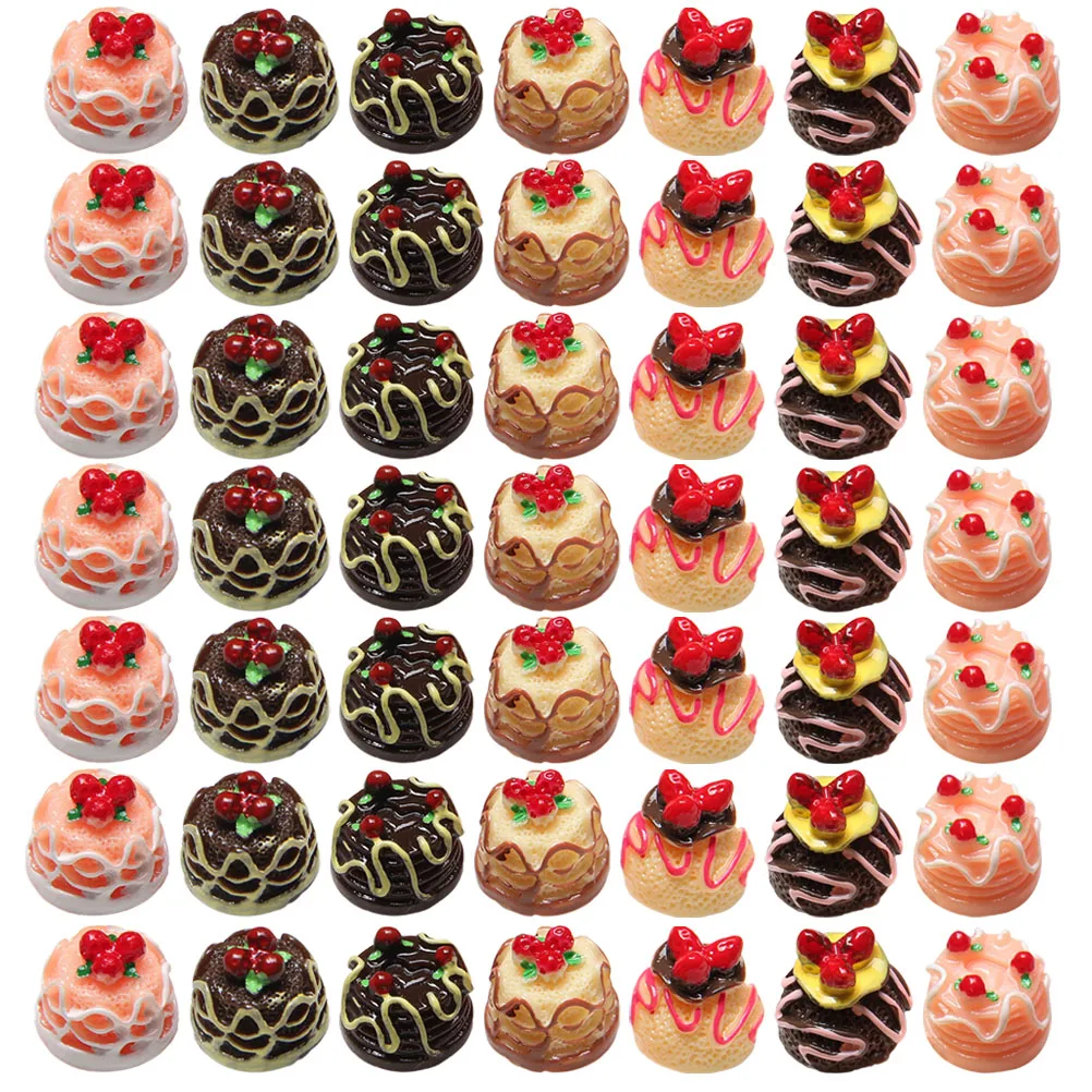 50 Pcs Simulation Cake Accessories Cakes Dessert Model Decorative Realistic Small Fake DIY Models
50 Pcs Simulation Cake Accessories Cakes Dessert Model Decorative Realistic Small Fake DIY Models