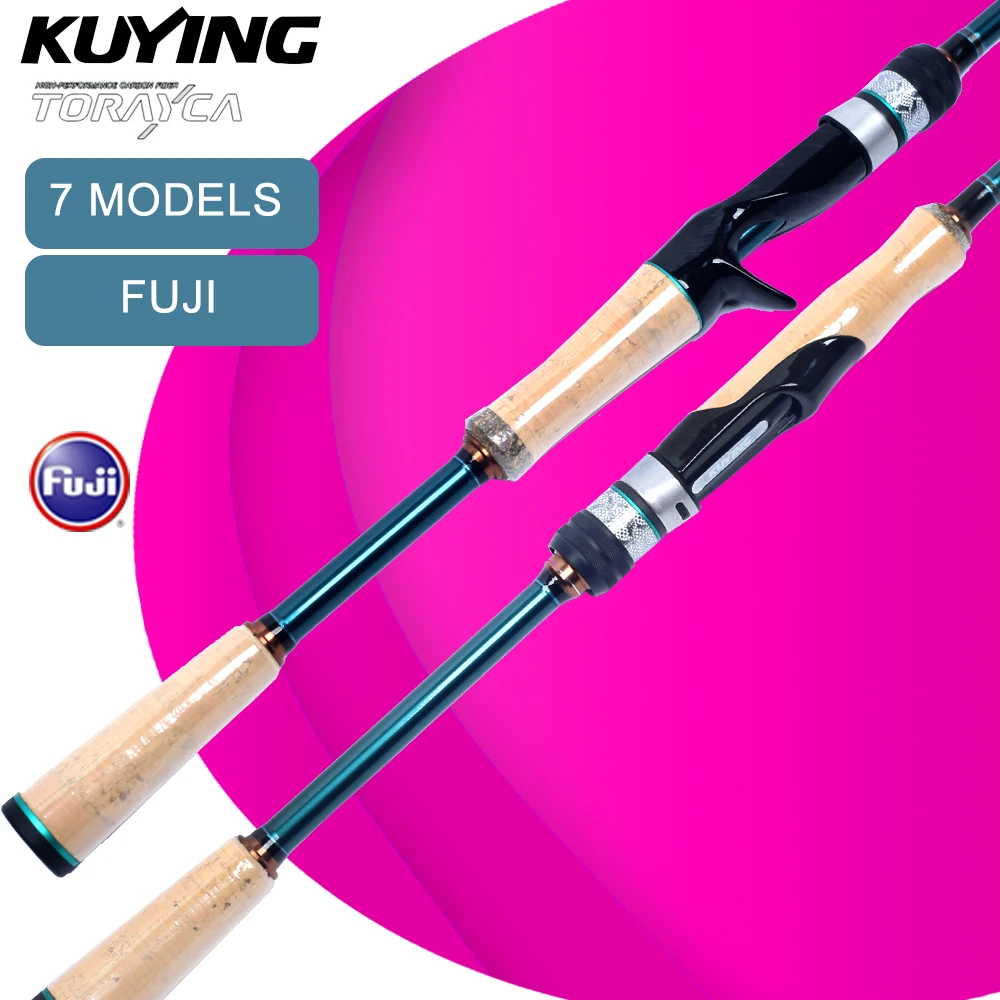KUYING BATTLE SONG Fishing Rod 6.3-6.10ft L ML M MH Power Carbon Fiber FUJI F Ring Spinning Casting 
KUYING BATTLE SONG Fishing Rod 6.3-6.10ft L ML M MH Power Carbon Fiber FUJI F Ring Spinning Casting