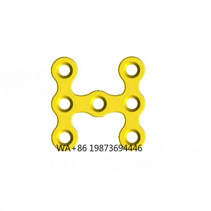 Titanium 2.0mm System H-shaped Maxillofacial Plate for Surgery Surgical Instruments
Titanium 2.0mm System H-shaped Maxillofacial Plate for Surgery Surgical Instruments
