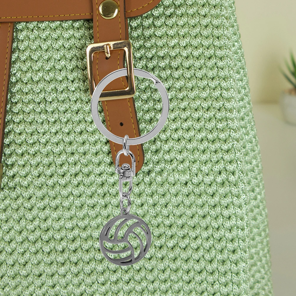 3Pcs Volleyball Keychain Set Hollow Stainless Steel Pendant Compact Sports Keychain for Backpack Handbag Party Favor
3Pcs Volleyball Keychain Set Hollow Stainless Steel Pendant Compact Sports Keychain for Backpack Handbag Party Favor