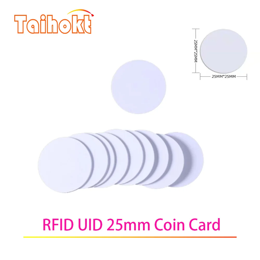 1/5/10PCS UID Smart Chip Sticker RFID Rewritable Clone Copier Tag 13.56Mhz NFC DuplicatorToken 1K S50 25MM Changeable Key
1/5/10PCS UID Smart Chip Sticker RFID Rewritable Clone Copier Tag 13.56Mhz NFC DuplicatorToken 1K S50 25MM Changeable Key