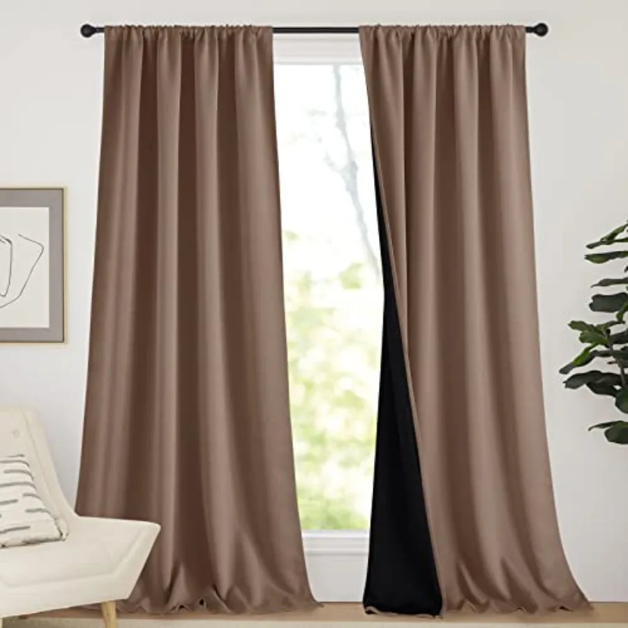 Complete out Room Warming Shades for Large Window Door 100% out Window Curtain Panels with Lined 52 Inch Width Each Panel 95 In
Complete out Room Warming Shades for Large Window Door 100% out Window Curtain Panels with Lined 52 Inch Width Each Panel 95 In