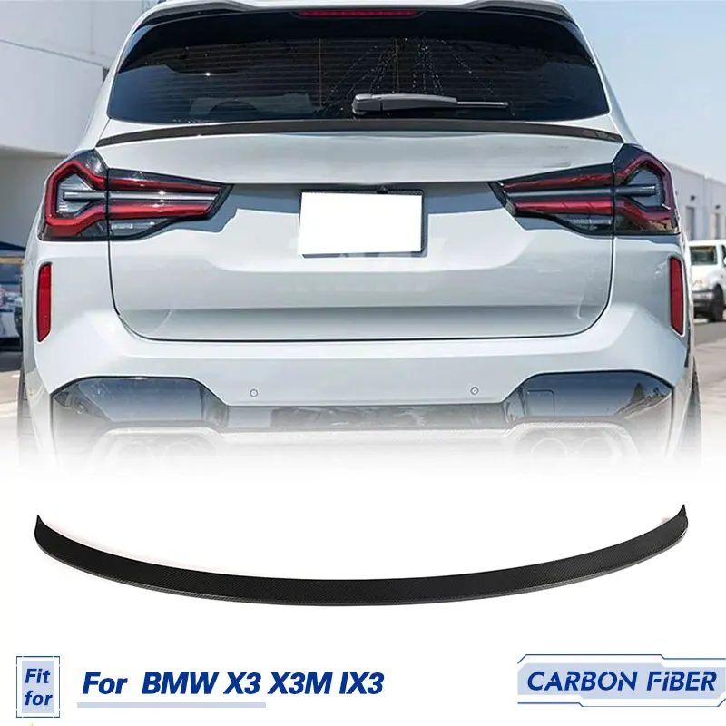 Car Rear Trunk Middle Spoiler Wings Carbon Fiber for BMW X3 G01 X3M F97 IX3 2018-2022 Racing Rear Spoiler Boot Wing Lip Body Kit
Car Rear Trunk Middle Spoiler Wings Carbon Fiber for BMW X3 G01 X3M F97 IX3 2018-2022 Racing Rear Spoiler Boot Wing Lip Body Kit