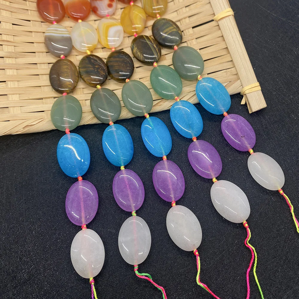 Polished Natural Stone Amethyst Beads Egg Shape/oval Shape Green Aventurine Agate Loose Bead Accessory Retail Wholesale Supply
Polished Natural Stone Amethyst Beads Egg Shape/oval Shape Green Aventurine Agate Loose Bead Accessory Retail Wholesale Supply