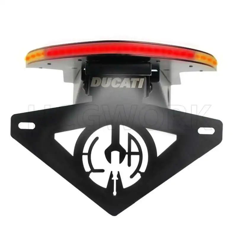 Motorcycle Accessories Rear Light Rear Plate Tail Frame Holder Bracket with Led Lights for Ducati 696 795 796 M1100 Evo
Motorcycle Accessories Rear Light Rear Plate Tail Frame Holder Bracket with Led Lights for Ducati 696 795 796 M1100 Evo