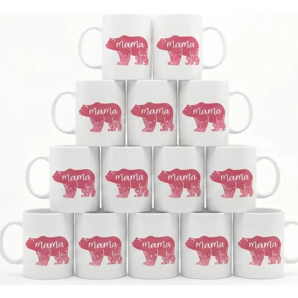 Mother’s Day Mug, Set o 24, Mom Bulk Cup loral Mama Bear Design Git or Workplace Recognition Events
Mother’s Day Mug, Set o 24, Mom Bulk Cup loral Mama Bear Design Git or Workplace Recognition Events
