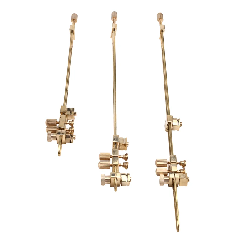 Y67A-3PCS Violin Brass Repair Crack Debug Clamps Luthier Making Tools Strip Type Middle Seam Clamp Back Panel Seam Clip
Y67A-3PCS Violin Brass Repair Crack Debug Clamps Luthier Making Tools Strip Type Middle Seam Clamp Back Panel Seam Clip