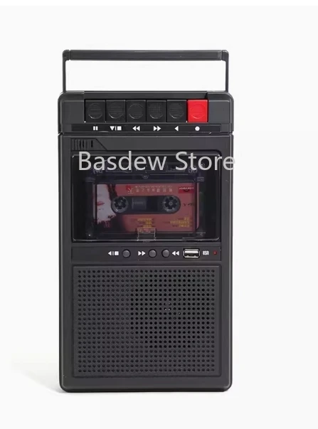 Magnetic tape music audio automatic reverse tape recorder external speaker USB retro stereo magnetic tape player Walkman
Magnetic tape music audio automatic reverse tape recorder external speaker USB retro stereo magnetic tape player Walkman