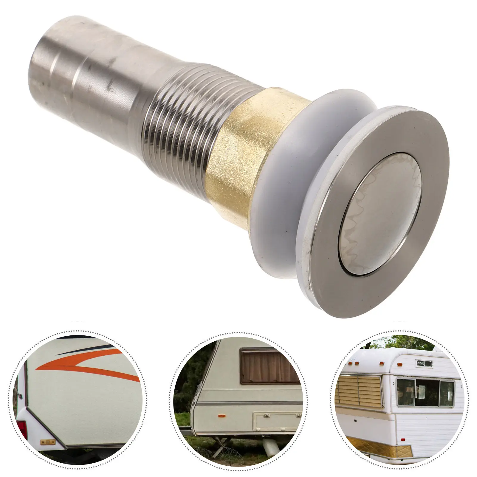 Rv Floor Drain Metal Stopper Replacement Strainer Compact Rust Resistant Bathroom Shower Drain for Travel Trailer Rv Accessory
Rv Floor Drain Metal Stopper Replacement Strainer Compact Rust Resistant Bathroom Shower Drain for Travel Trailer Rv Accessory
