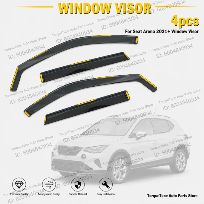 Injection Deflector Premium Direct Fit Easy Installation Window Visor Wind Deflector For Seat Arona 2021+ Car Accessories
Injection Deflector Premium Direct Fit Easy Installation Window Visor Wind Deflector For Seat Arona 2021+ Car Accessories
