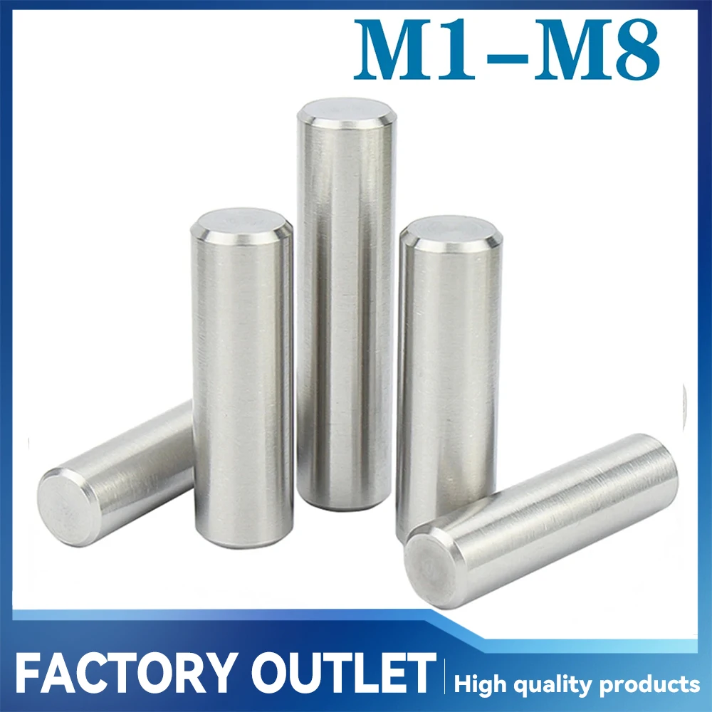 2-50Pcs M1 M1.5 M2 M2.5 M3 M4 M5 M6 M8 M10 Cylindrical Pin Locating Dowel 304 Stainless Steel Fixed Shaft Solid Rod 4-100mm
2-50Pcs M1 M1.5 M2 M2.5 M3 M4 M5 M6 M8 M10 Cylindrical Pin Locating Dowel 304 Stainless Steel Fixed Shaft Solid Rod 4-100mm