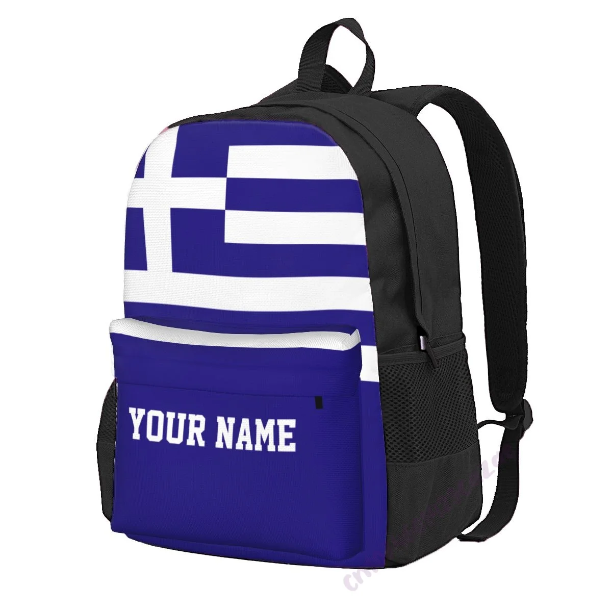 Custom Name Greece Flag Polyester Backpack For Men Women Travel Bag Casual Students Hiking Travel Camping
Custom Name Greece Flag Polyester Backpack For Men Women Travel Bag Casual Students Hiking Travel Camping