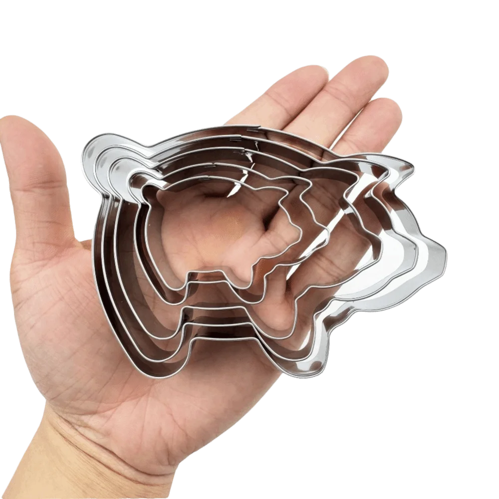 5Pcs Stainless Steel Heart Cookie Cutter Set Heart Shaped Pentagram Shaped Pentagram Biscuit Cutters Multiple Sizes
5Pcs Stainless Steel Heart Cookie Cutter Set Heart Shaped Pentagram Shaped Pentagram Biscuit Cutters Multiple Sizes