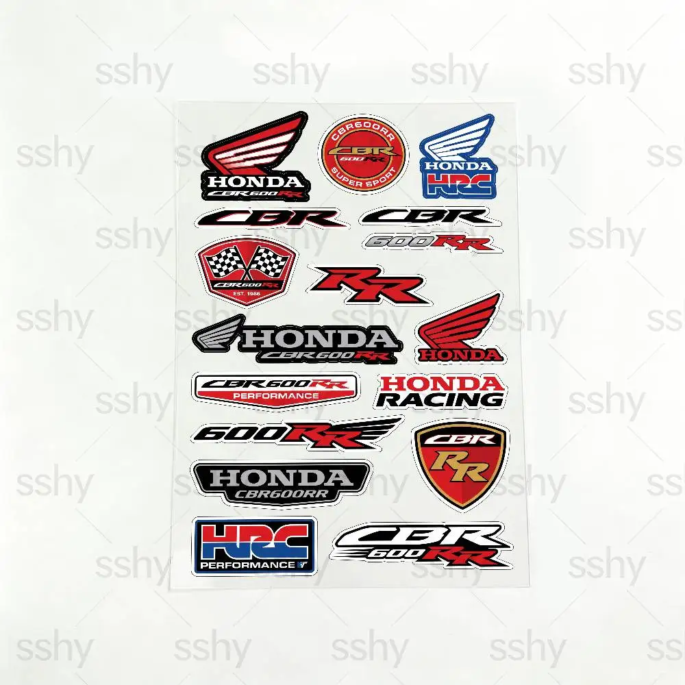 FOR HONDA CBR600RR Reflective motorcycle stickers, 3M safety warning at night in the dark scooter helmets
FOR HONDA CBR600RR Reflective motorcycle stickers, 3M safety warning at night in the dark scooter helmets