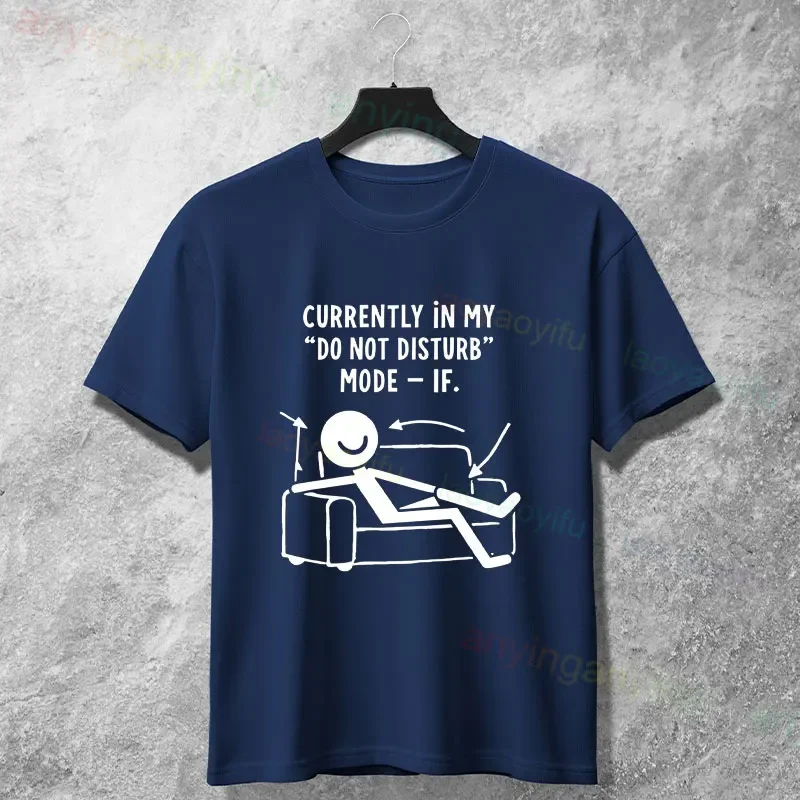 Do Not Disturb Mode Funny Stick Figure Relaxing Graphic Tee Breathable Cotton Crewneck T-Shirt for Men Women
Do Not Disturb Mode Funny Stick Figure Relaxing Graphic Tee Breathable Cotton Crewneck T-Shirt for Men Women