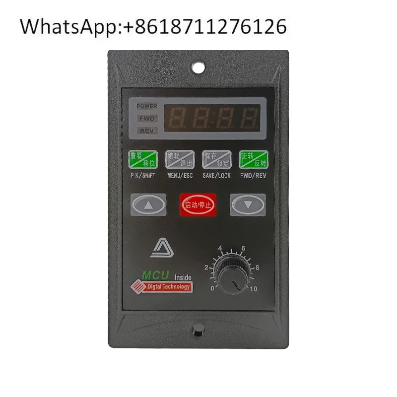 750W frequency converter three-phase reduction small diamond motor controller universal single input three output 220V
750W frequency converter three-phase reduction small diamond motor controller universal single input three output 220V