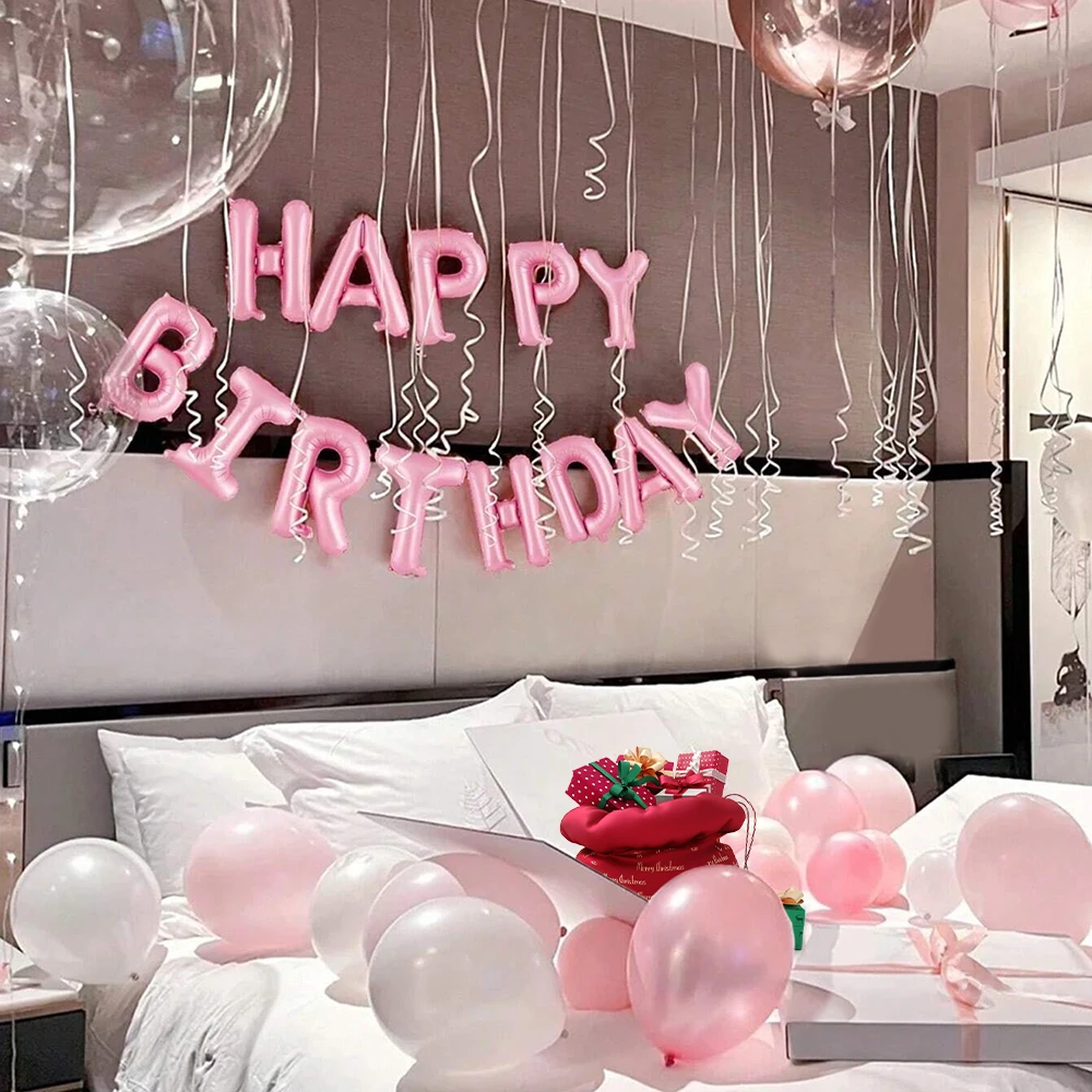 Набор для украшения дня рождения, включающий баннер с днем рождения, воздушные шары из фольги в форме сердца с клеем в горошек и лентой, украшение для вечеринки
Набор для украшения дня рождения, включающий баннер с днем рождения, воздушные шары из фольги в форме сердца с клеем в горошек и лентой, украшение для вечеринки