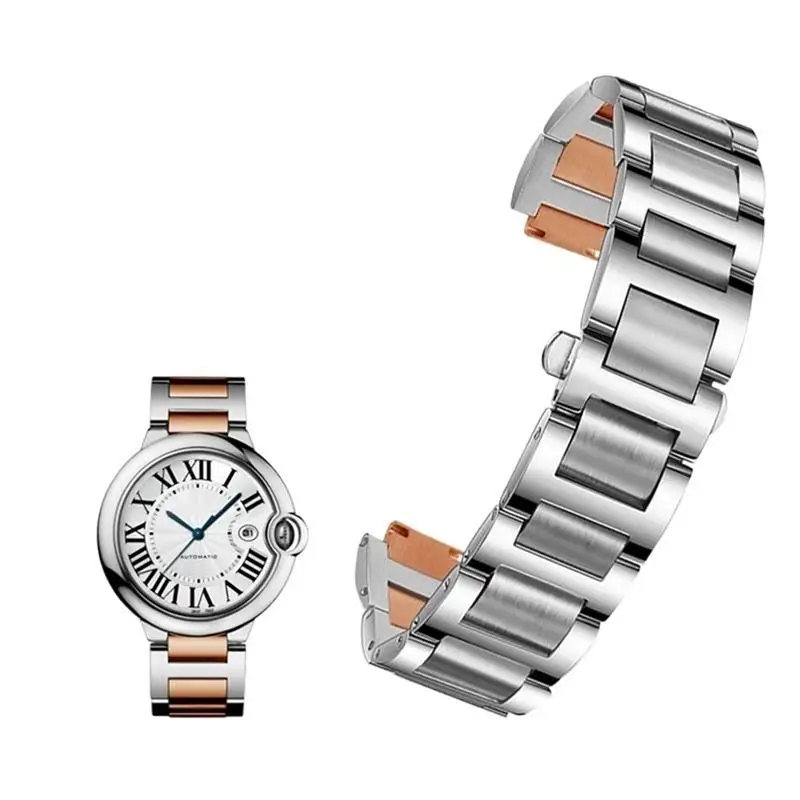Stainless Steel Lug End Watchband For Cartier Ballon Bleu Series 20*12mm 18*11mm 14*8mm W6920046 Straps Women Men Bracelet
Stainless Steel Lug End Watchband For Cartier Ballon Bleu Series 20*12mm 18*11mm 14*8mm W6920046 Straps Women Men Bracelet