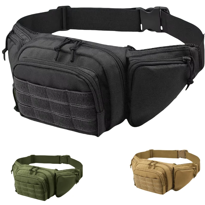 New multifunctional tactical waist bag, outdoor hiking leisure waist bag, running sports cycling bag
New multifunctional tactical waist bag, outdoor hiking leisure waist bag, running sports cycling bag