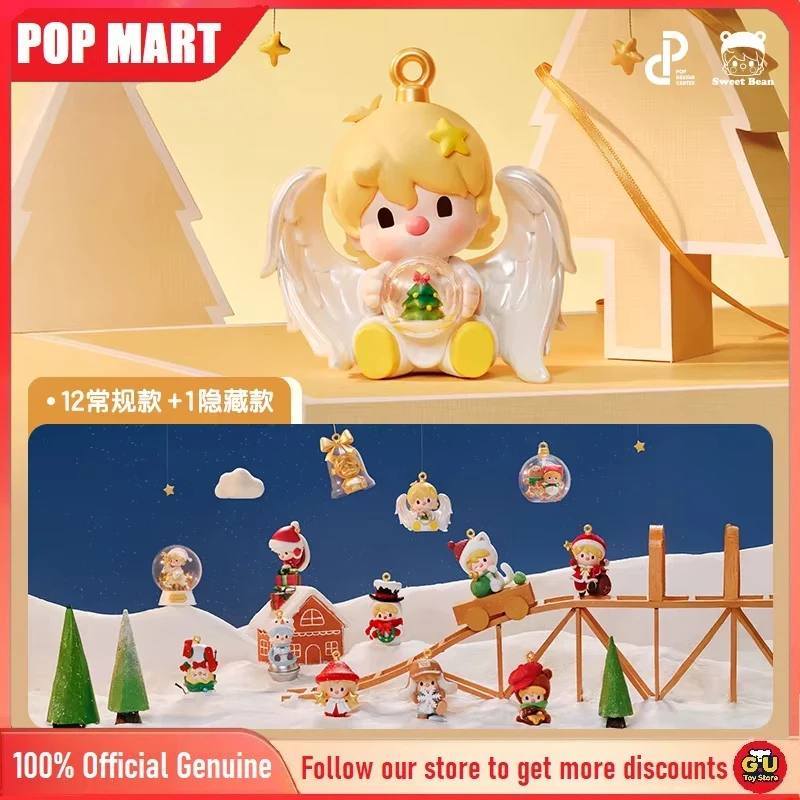 Original POP MART Sweet Bean Your Exclusive Holiday Series Figures Model Blind Box Toys Cute Christmas Ornament Gift Mystery Box
Original POP MART Sweet Bean Your Exclusive Holiday Series Figures Model Blind Box Toys Cute Christmas Ornament Gift Mystery Box