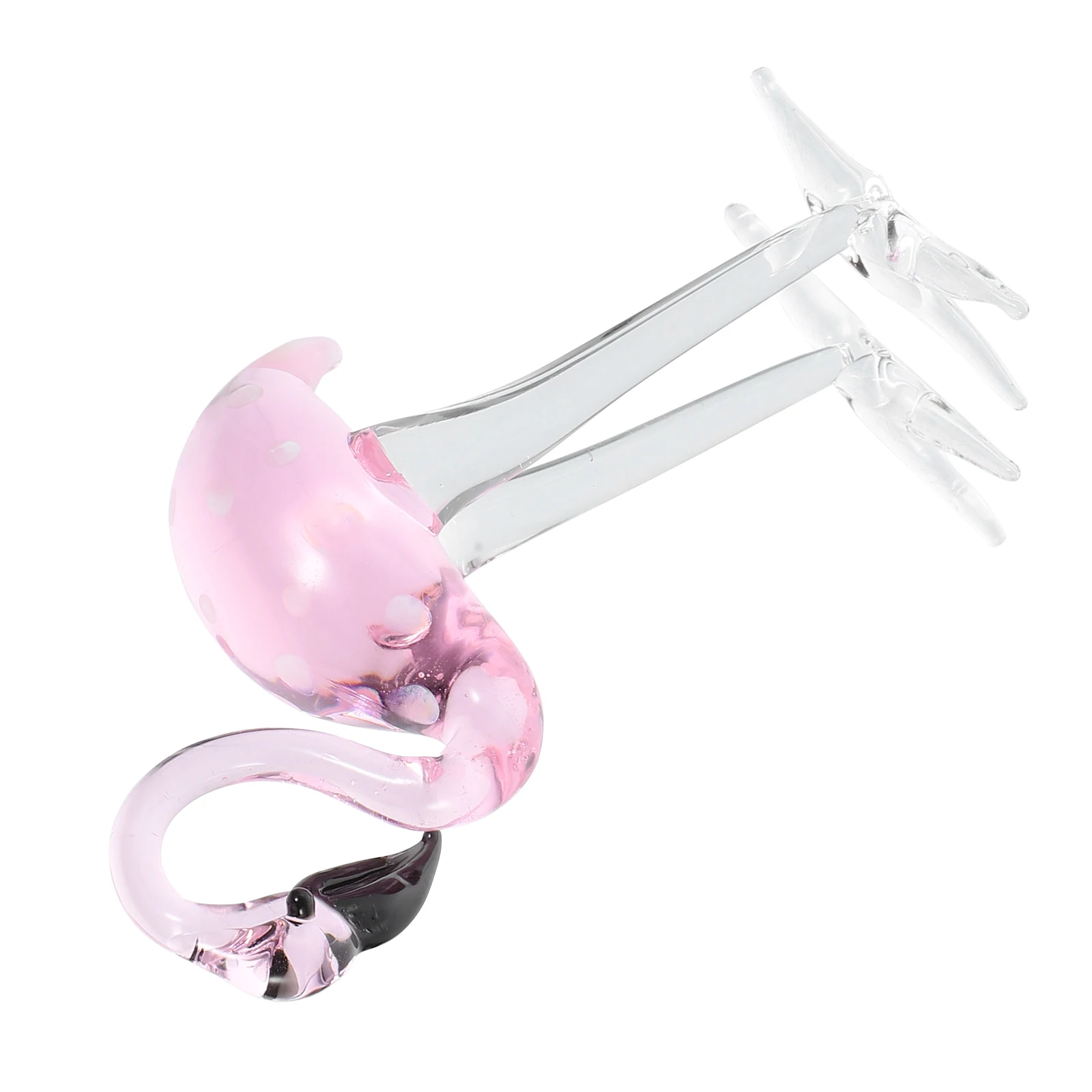 Flamingo Crystal Pink Glass Decoration Sleek Tabletop Ornament Living Room Office Flamingo Sculpture Crystal Animals 
Flamingo Crystal Pink Glass Decoration Sleek Tabletop Ornament Living Room Office Flamingo Sculpture Crystal Animals