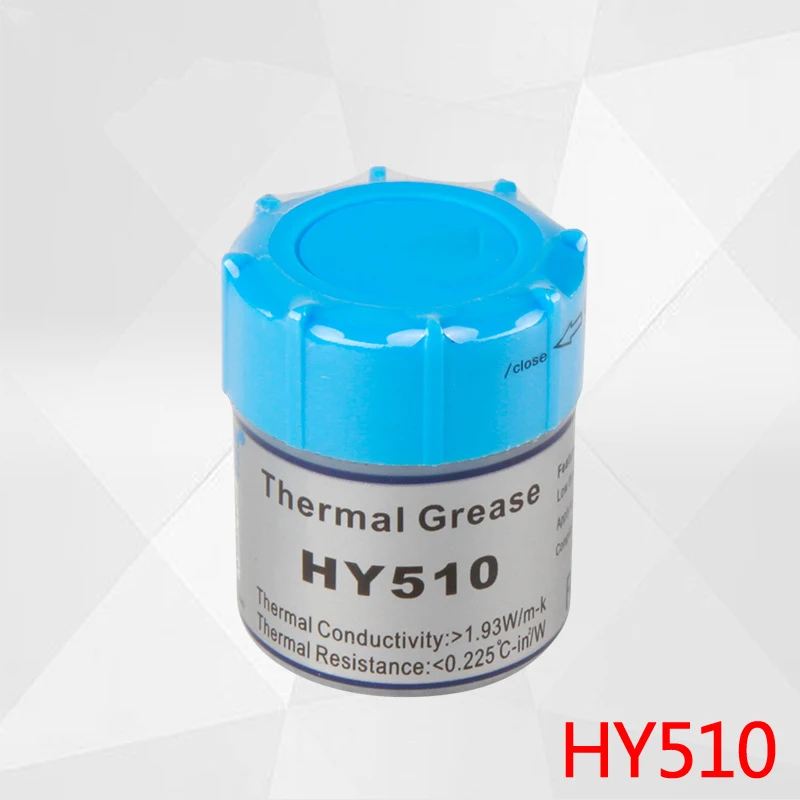 HY510 Silver Gray Thermal Conductive Paste Gray Small Half Bottle Barrel Silicone Grease Heat Dissipation Paste
HY510 Silver Gray Thermal Conductive Paste Gray Small Half Bottle Barrel Silicone Grease Heat Dissipation Paste